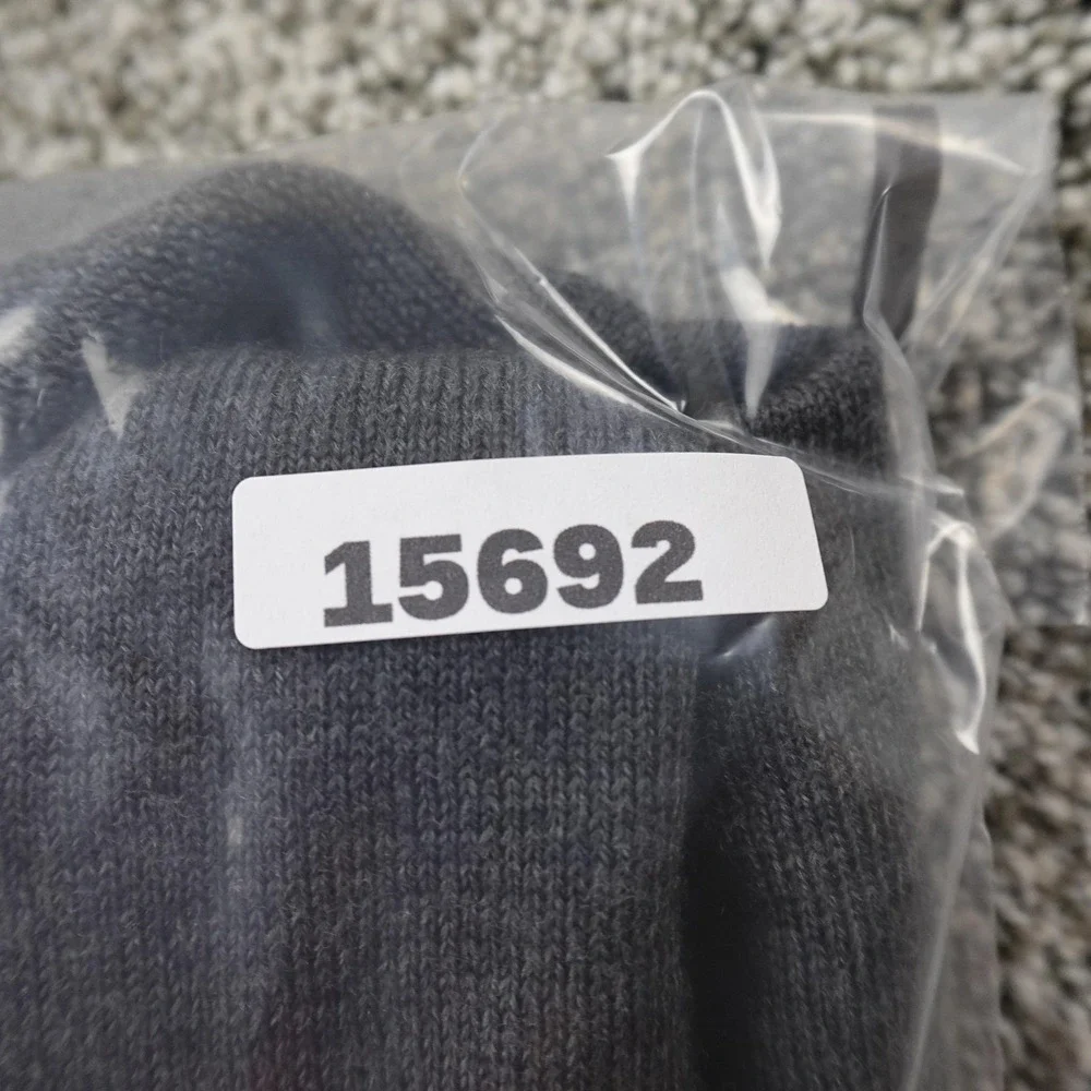 Jos A Bank Sweater Mens S Gray Merino Wool Pullover 1/4 Zip Mock Neck Sweatshirt